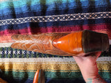 Vintage 80s Eel Durango Cowboy Boots Men's 8.5
