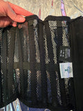 Gently Used Orchard Corset Black Fishnet Waist Cincher