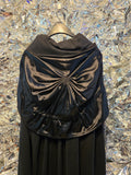 Vintage Handmade Black Cape with Hood