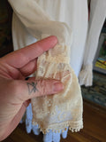Vintage 70 Ivory Victorian Inspired Wedding Dress
