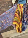 Unforgiven Size MD Overall Scarf Dress