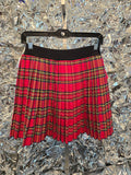 Gently Used Xhilaration Red Plaid Skirt