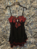 Gently Used Spirit Burgundy Lace Dress