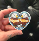 Unforgiven Quad Cities Bald Eagle Sticker