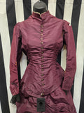 Vintage Burgundy Victorian Set
