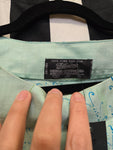 Vintage 60s Green Silk Thapawong top