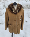 Vintage 60s Betty Rose Raccoon Fur Jacket