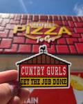 Unforgiven Cuntry Girls Gas Station Vinyl Sticker