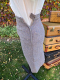 Vintage 60s Gray Travel Suit Set
