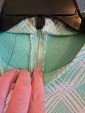 Vintage Seafoam Green Abstract Dress