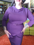 Gently Used Laura Byrnes Purple Joanie Dress