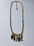 Movie Replica Wayne's World 'Psycho Hose Beast' Necklace