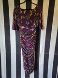 Gently Used Laura Byrnes Melissa Dress in Moth Print