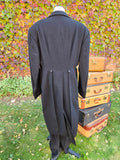 Antique 30s Wool Tuxedo Jacket with Tails and Pants