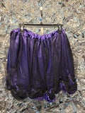 Gently Used Rose Mortem Purple & Black Tulle Skirt