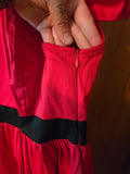 Gently Used Hearts & Roses Red London Far East Dress