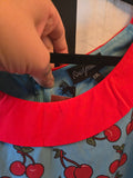 Gently Used Sourpuss Red and Teal Cherry dress