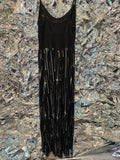 Gently Used Lip Service Black Dagger Maxi Dress
