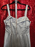 Gently Used Vixen Jawbreaker Silver Dress