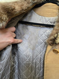 Vintage 60s Betty Rose Raccoon Fur Jacket