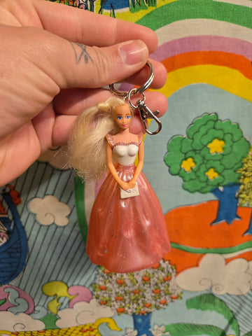 Unforgiven Vintage McDonald's Prom Barbie Keychain