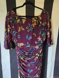 Gently Used Laura Byrnes Melissa Dress in Moth Print