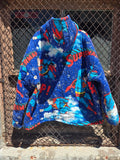 Unforgiven Upcycled Superman Blanket Hoodie