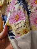 Gently Used Tatyana Pink and Yellow Daisy Dress