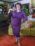 Gently Used Laura Byrnes Purple Joanie Dress