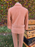 Vintage 60s Camel Brown Wool Sportswear set