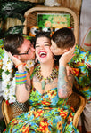Unforgiven Handmade Blue Tiki Family Set