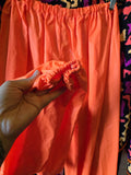 Odd Betties Vintage 80s Neon Orange Clown Suit