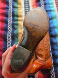 Vintage 80s Eel Durango Cowboy Boots Men's 8.5