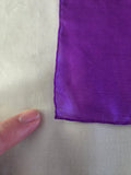 Vintage 60s Purple and Pink Floral Square Silk Scarf