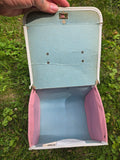Vintage 50s Pink Kids Mini Travel Case Handbag