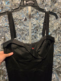 Gently Used Deadly Dames Dress Black Wiggle Dress