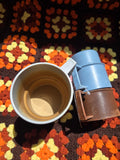 Vintage set of 4 pastel tupperwear cups