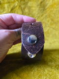Unforgiven Upcycled Austin Leather Belt Cuff