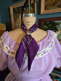 Vintage 60s Lavender Purple Square Dance Set