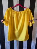 Odd Betties Vintage Yellow Rainbow Tulle Clown Set