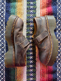 Vintage 90s Brown Leather Dr. Martens Men's 8