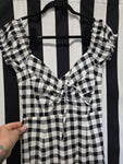 Anita Cruz Collectif Black Gingham Dress