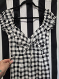 Anita Cruz Collectif Black Gingham Dress