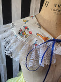 Unforgiven Circus Animal White Lace Clown Collar