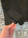 Gently Used Too Fast Black Corset Back Pencil Skirt