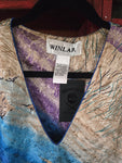 Vintage 90s Blue Ocean kaftan