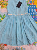 Studio 48 Kids Blue Checkered Dress