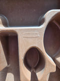 Vintage Rubbermaid Silverware draw insert