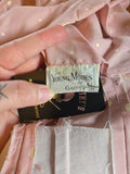 Vintage 50's Claudia Young Pink Polka Dot Dress