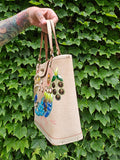 Vintage 60s Enid Collins Money Tree Peacock Purse